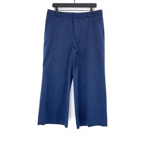 Banana Republic Factory Blue Cropped Pants